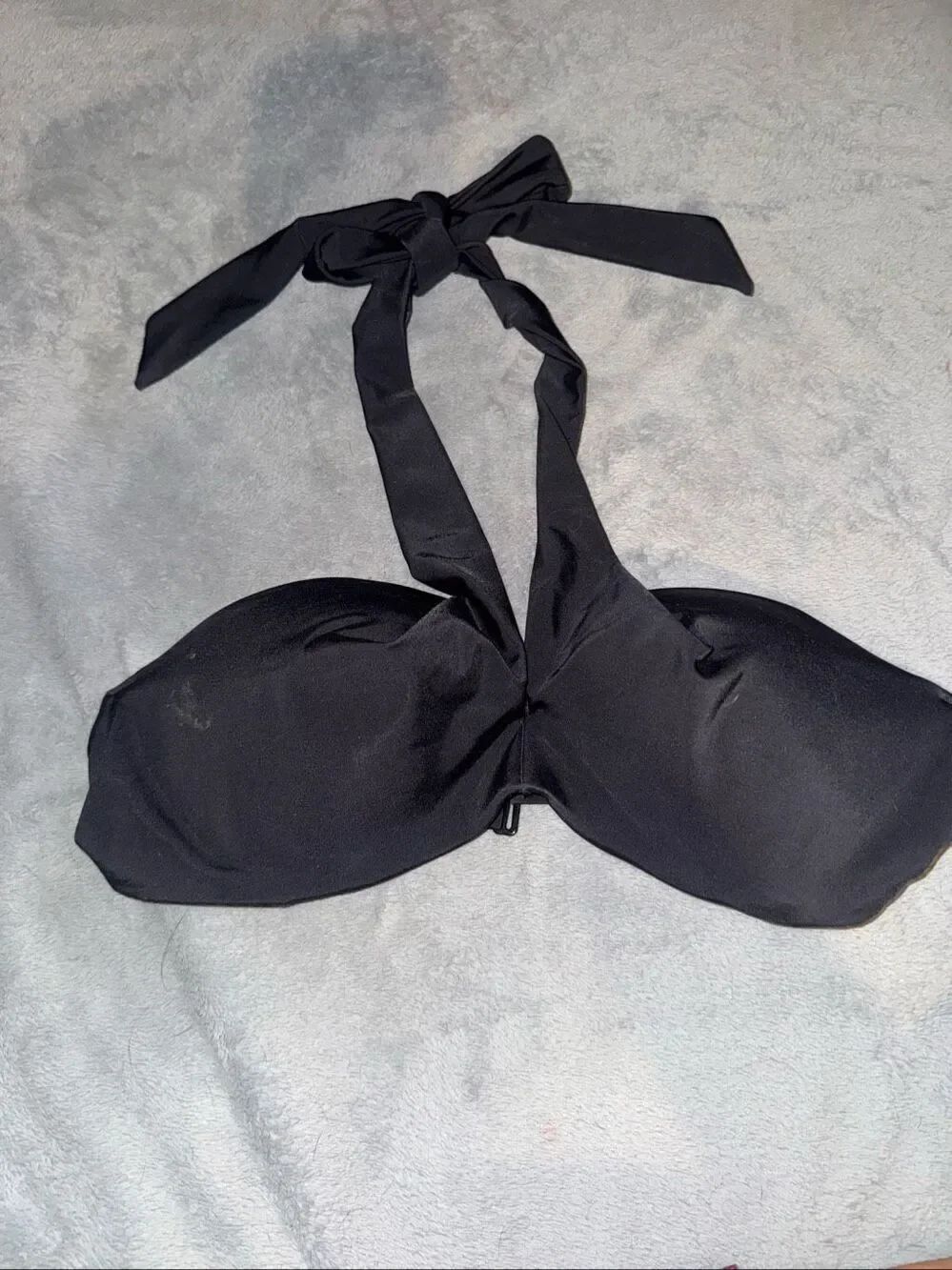 Victoria secret pink halter style bikini top size large
